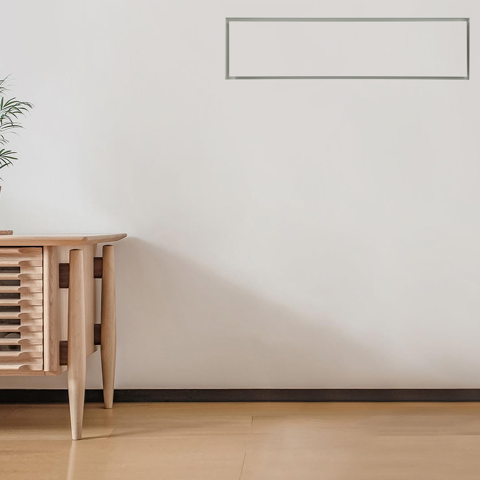 Zion Steel Return Air Grille modern bedroom application blends style with ventilation