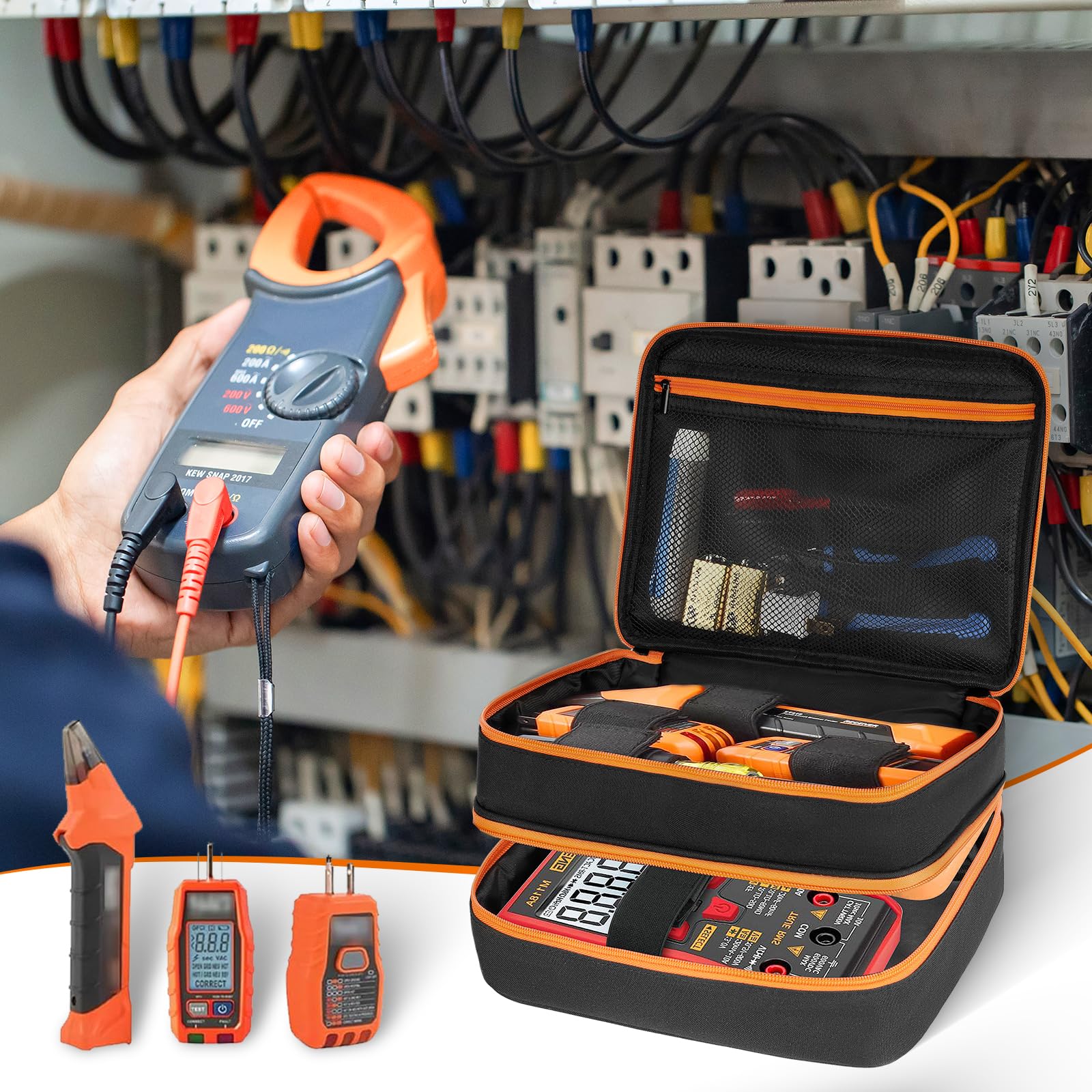 ZIOZERTT case is lightweight and compact for travel and on-site use.