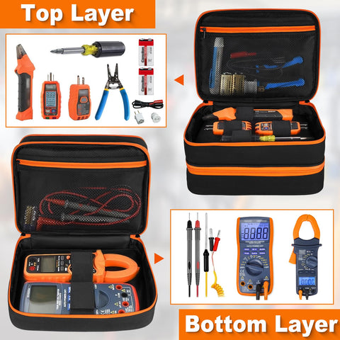 ZIOZERTT case showing scratch-resistant shell for tool protection.