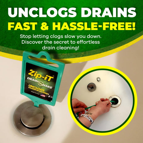 Zip-It reusable tool saves money by avoiding chemical cleaners.