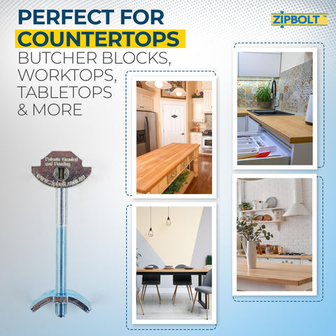 Zipbolt 10500 durable steel construction promises long lasting corrosion resistance.