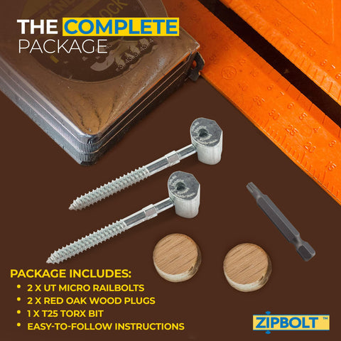Zipbolt 16.610 UT Micro Railbolt gear illustrates patent-driven drive system