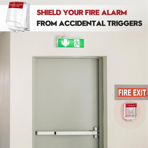 Zipcase Fire Alarm Cover protects against dust and debris in industrial settings