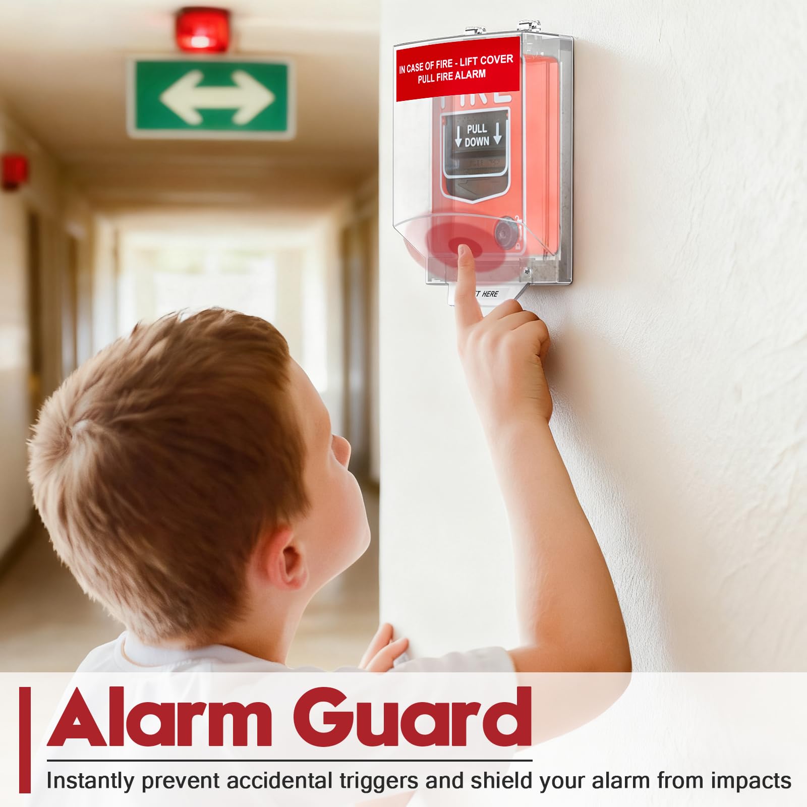 Zipcase Fire Alarm Cover guards against accidental triggers