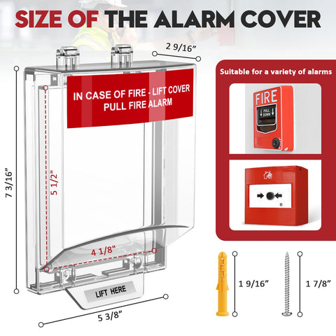 Zipcase Fire Alarm Cover is weather-resistant against moisture