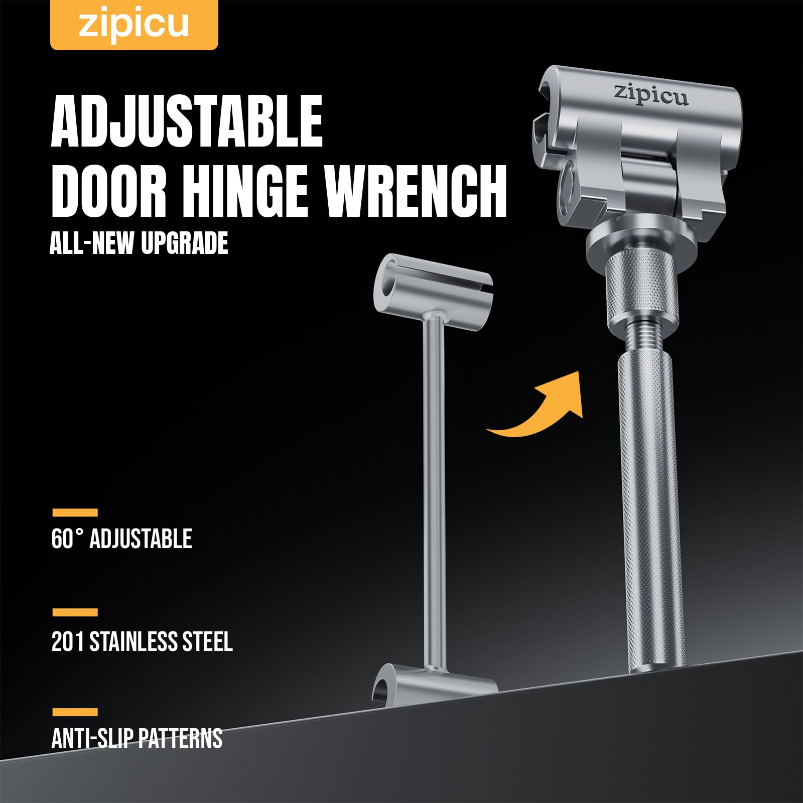 ZIPICU New-GEN universal compatibility fits residential, commercial, US/EU/UK hinges for multiple door types