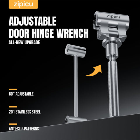 ZIPICU New-GEN universal compatibility fits residential, commercial, US/EU/UK hinges for multiple door types