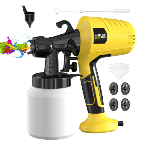 ZippyZebra paint sprayer 1000W front view offering even coverage for walls.