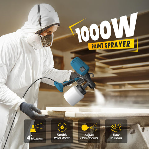 ZippyZebra spray nozzle kit with four sizes for versatile finishes