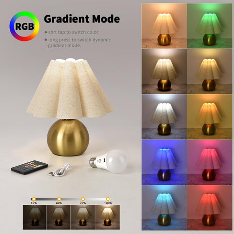 Ziqqeelam lamp beige shade detail adds warm ambience to a bedroom.