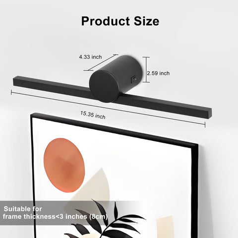 ZitoStory timer-enabled picture light turns off after set hours