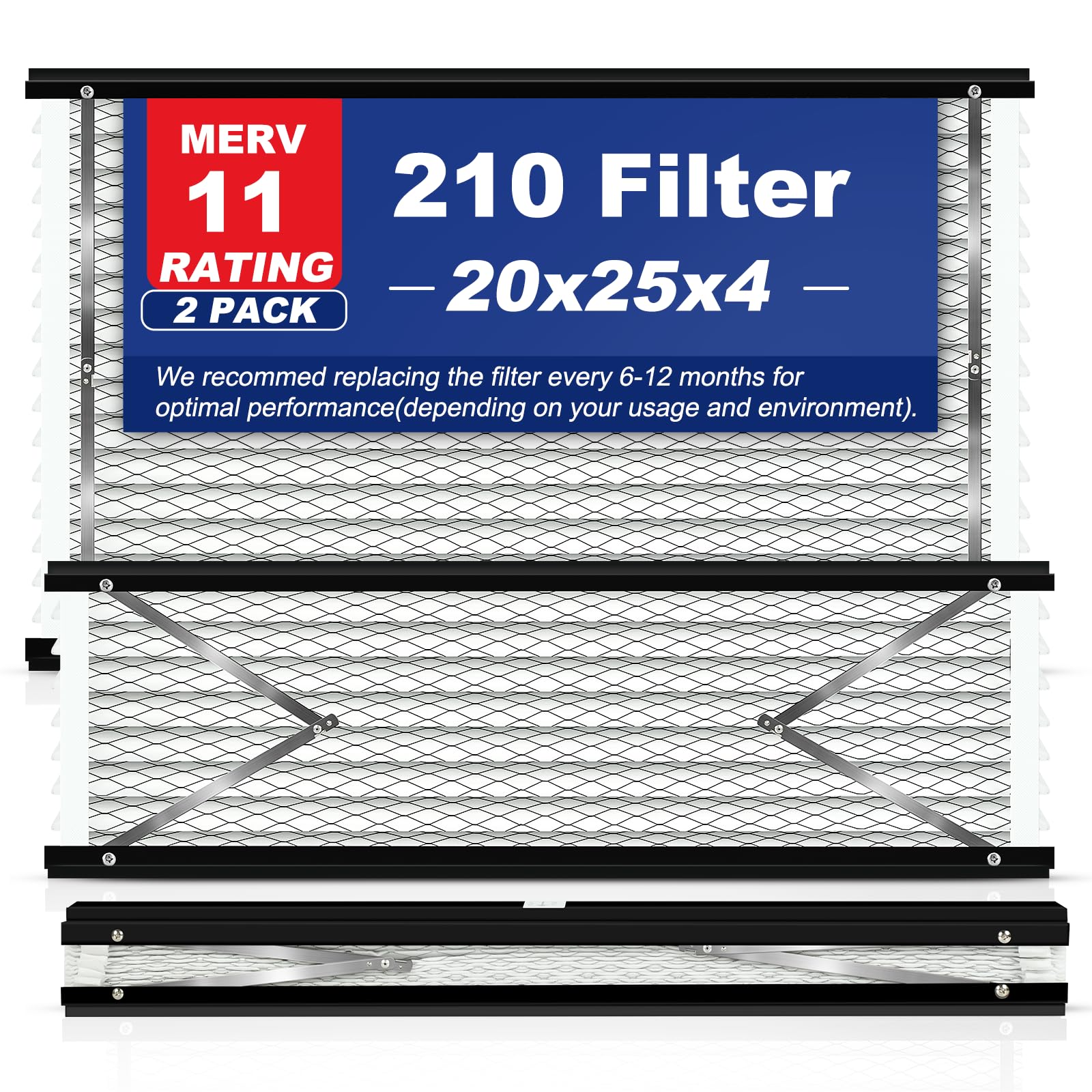 Ziuwery 210 replacement filter packaging ready for quick replacement