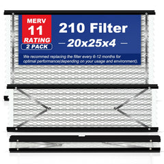 Ziuwery 210 replacement filter packaging ready for quick replacement