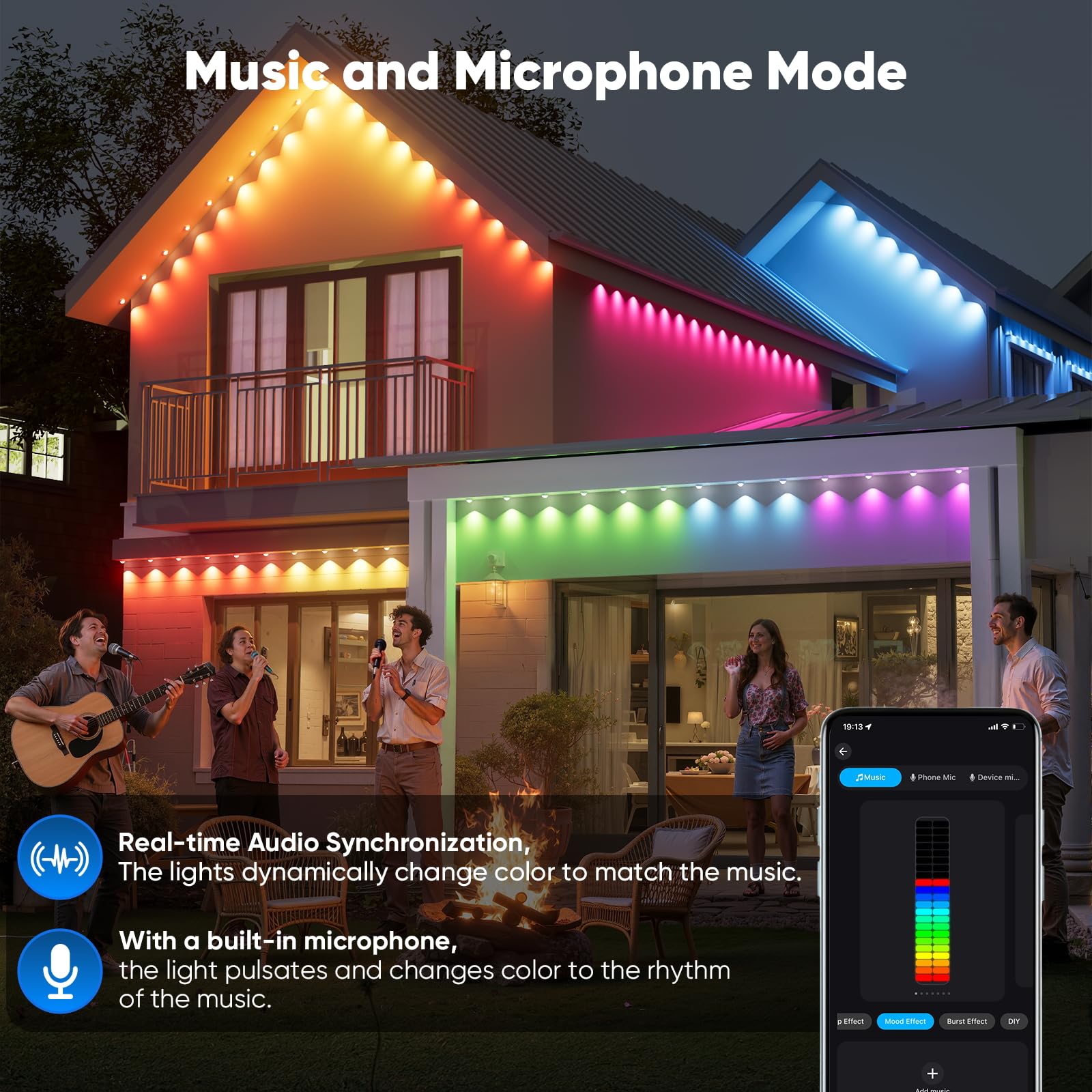 ZJEQB with Alexa/Google Assistant hands-free control for convenient evenings.