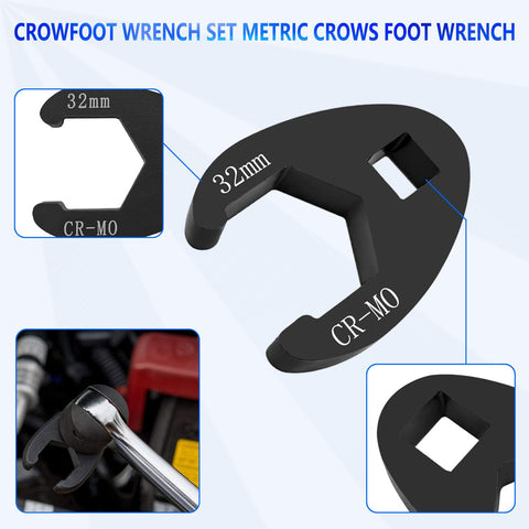ZKTOOL crowfoot wrench 15mm versatile for automotive tasks on 3/8 drive.