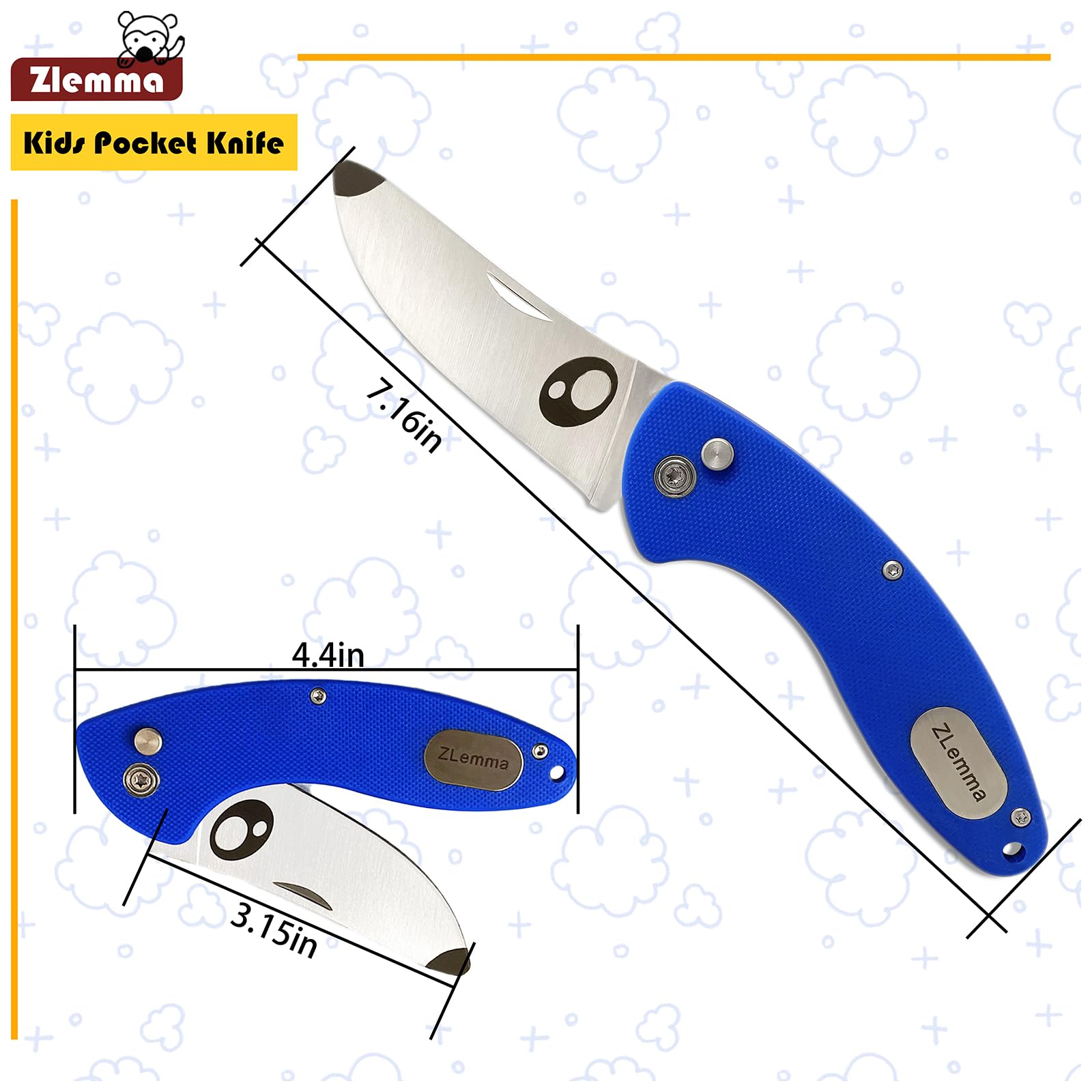 ZLemma blue gift-ready packaging suggests a thoughtful starter knife.