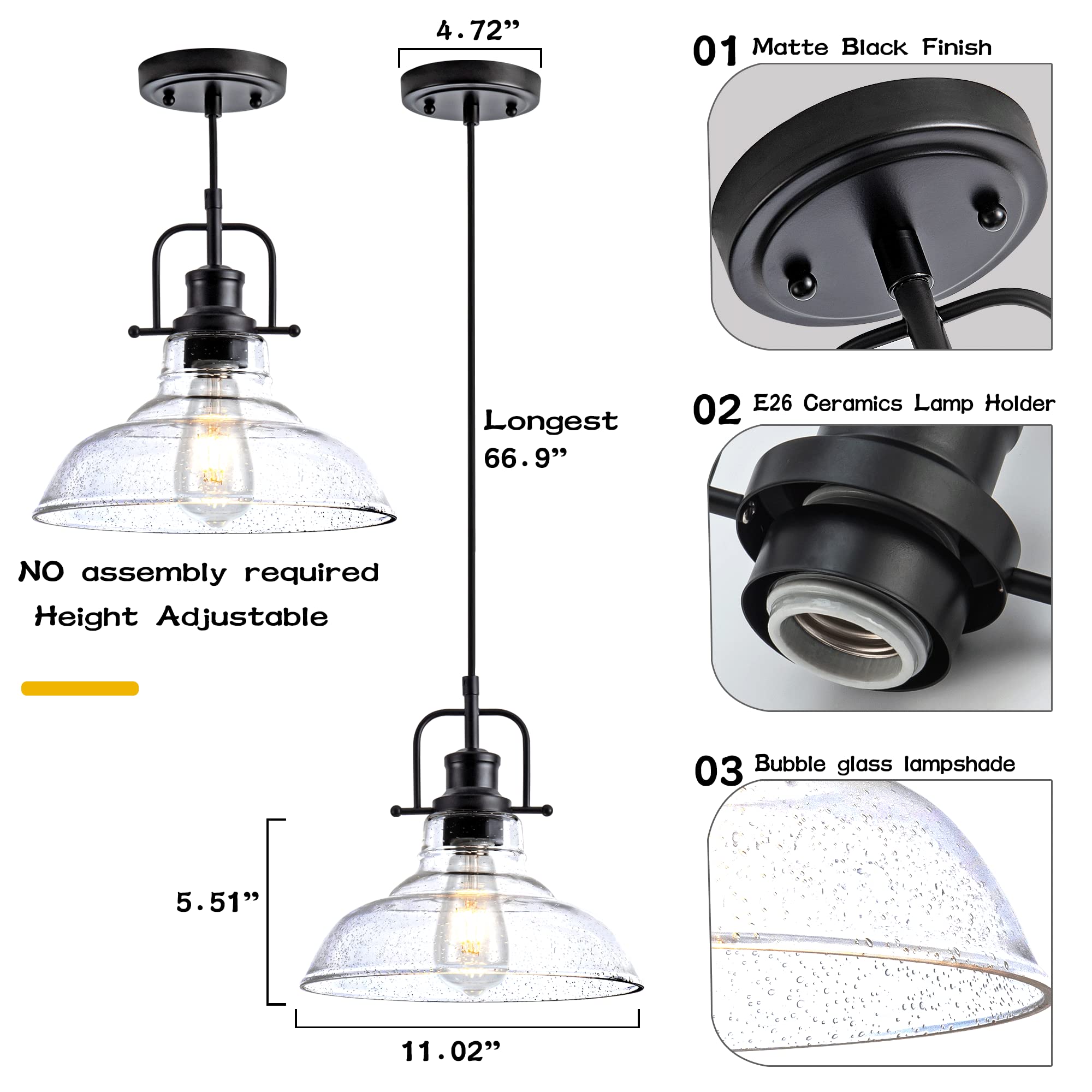 Zlepmlla canopy 4.7 inch for clean installation