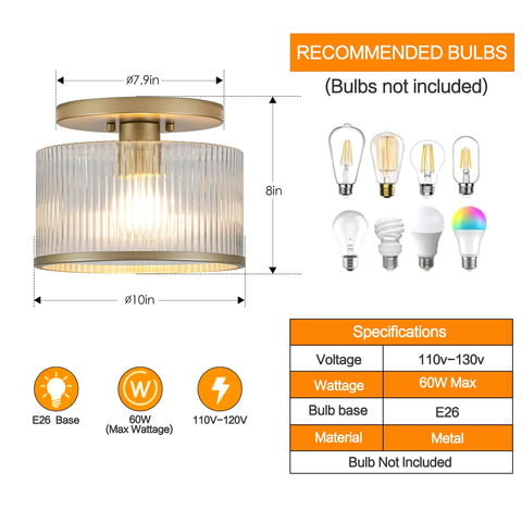 Zlepmlla durable glass and metal construction ensures long-lasting performance.
