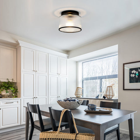 Zlepmlla easy-install ceiling light compatible with standard boxes.