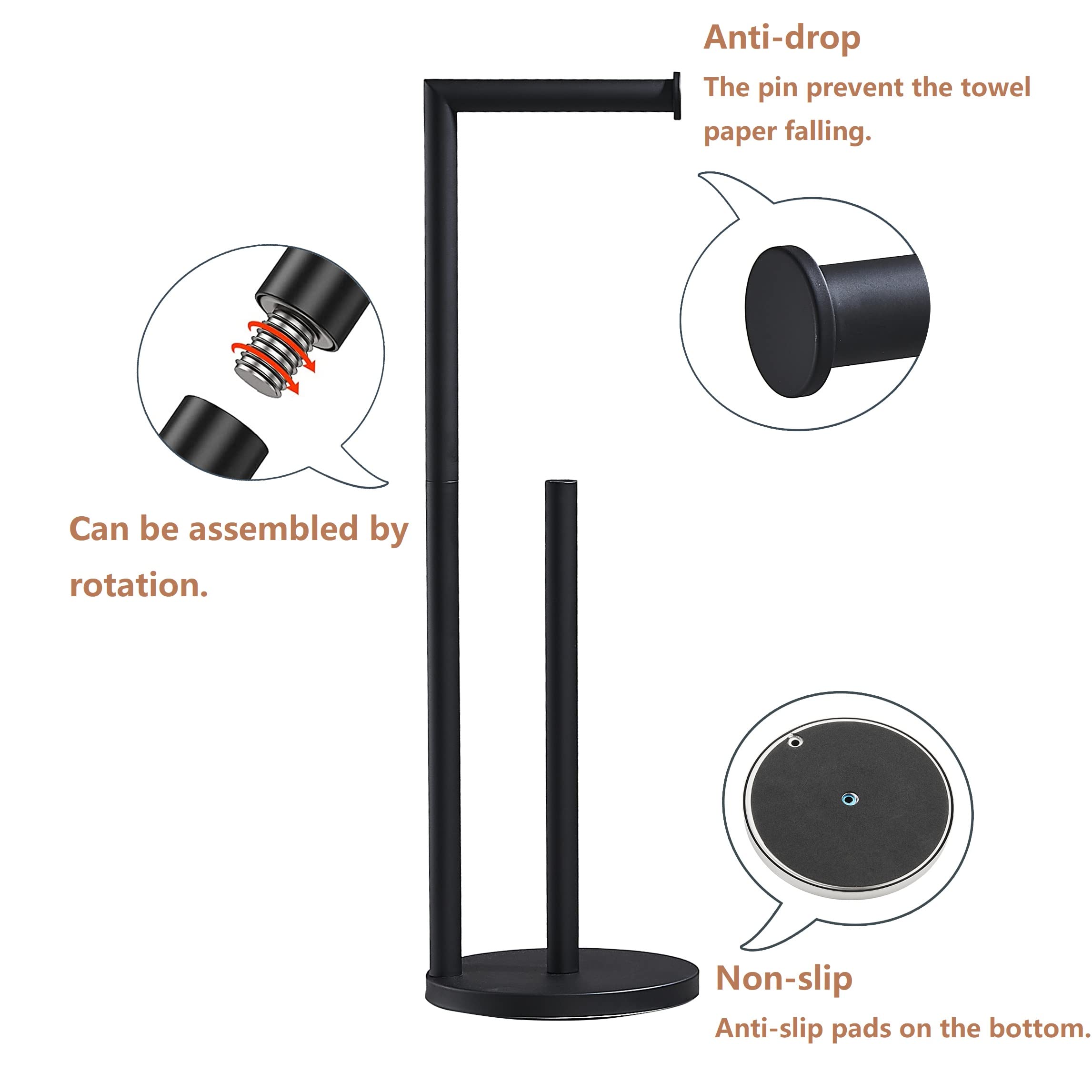 Z MAYABBO no-drill installation option for versatile bathroom placement