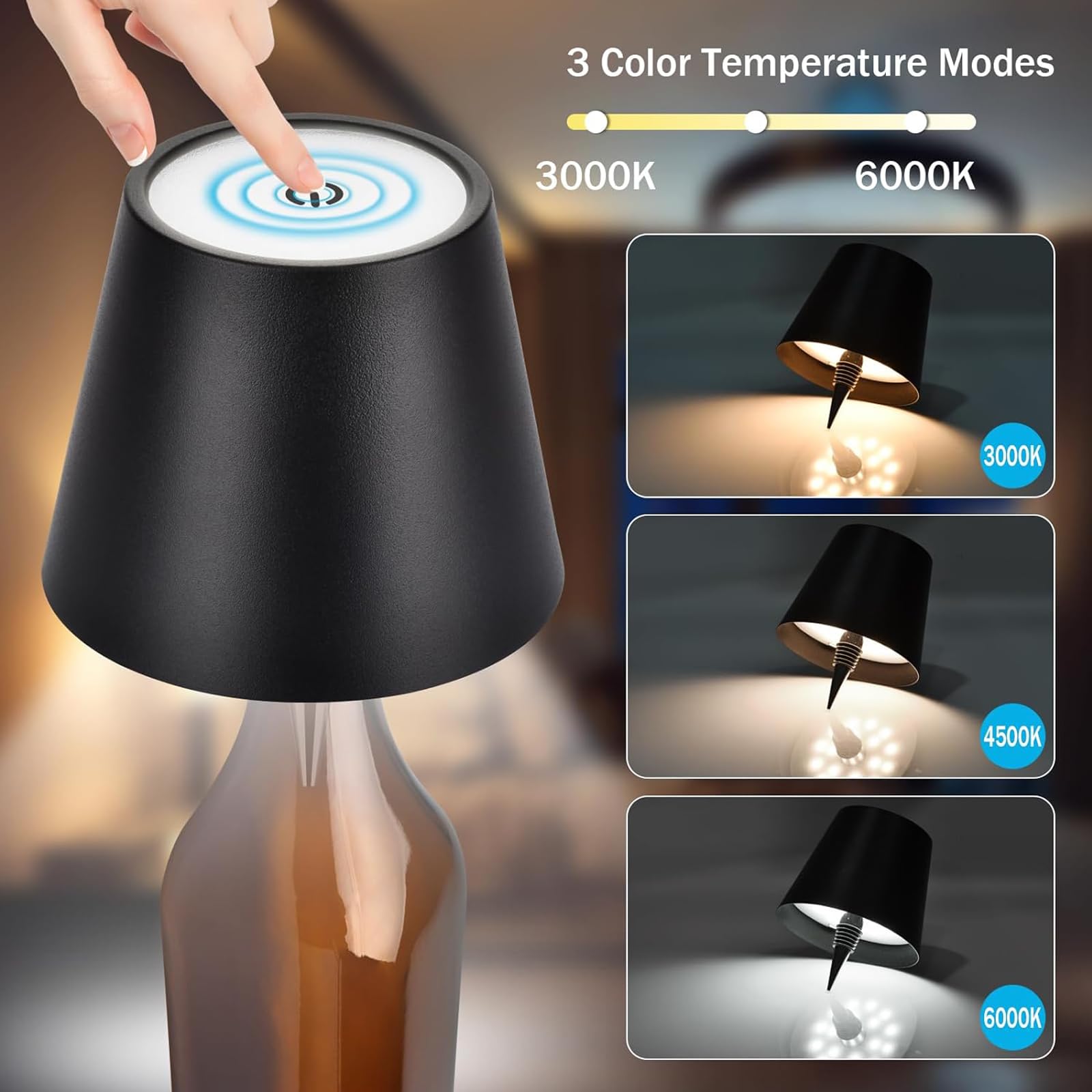 zmiao three-color options create mood lighting for any event