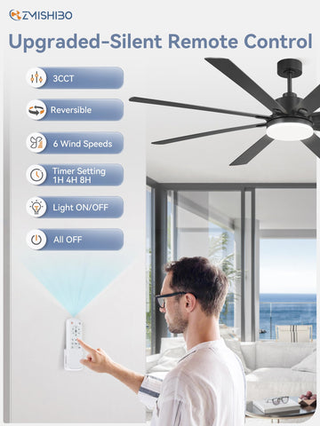 ZMISHIBO 15-degree sloped ceiling installation compatibility