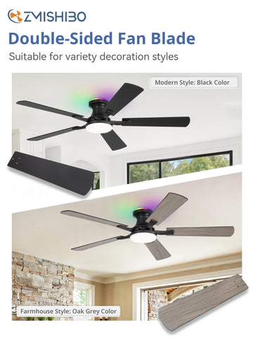 ZMISHIBO 5 plywood blades balance durability with lightness.