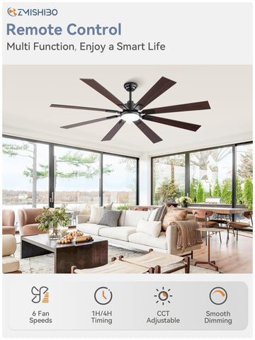 ZMISHIBO black walnut dual-color design enhances contemporary living rooms.