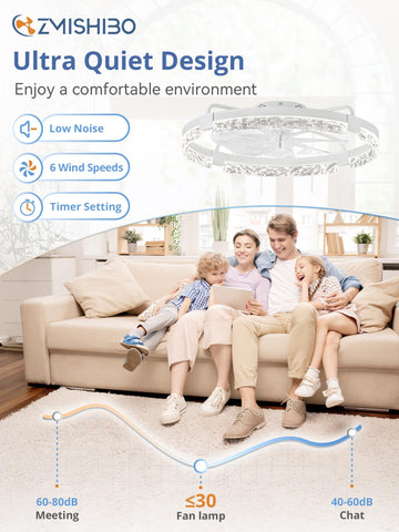 ZMISHIBO flush-mount design hugs the ceiling for space-saving style.