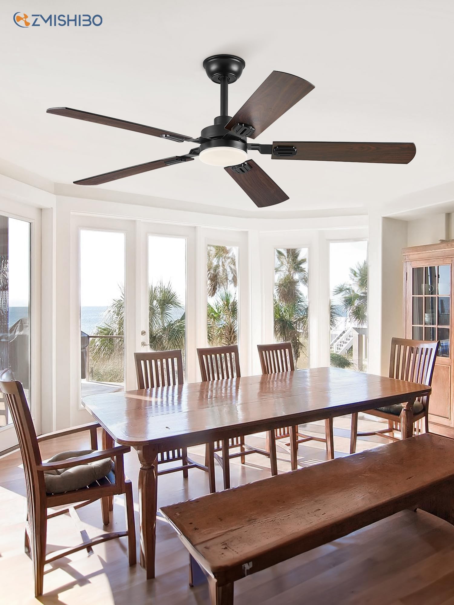 ZMISHIBO modern farmhouse design complements living spaces and bedrooms.