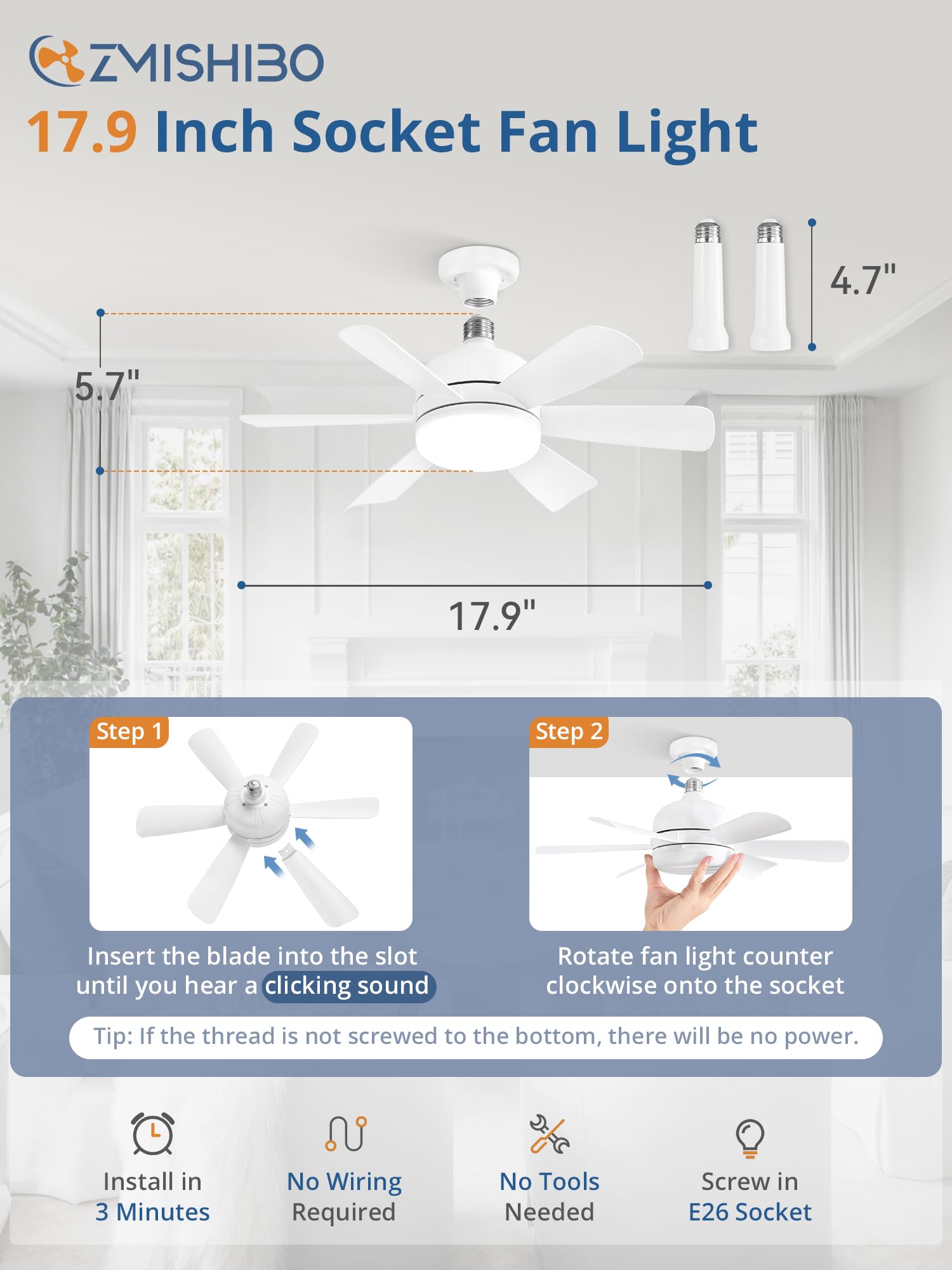 ZMISHIBO timer function supports 2 or 4 hours for sleep schedules.