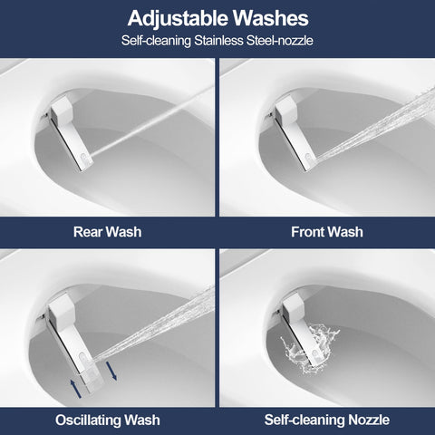 ZMJH 236D bidet seat heated for all-day comfort
