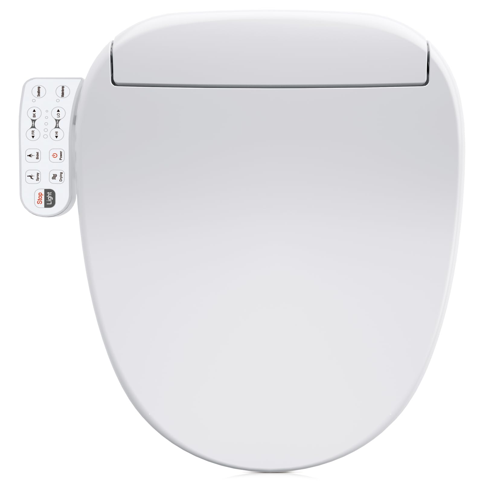 ZMJH 236D bidet seat shows warm water flow for a gentle cleanse