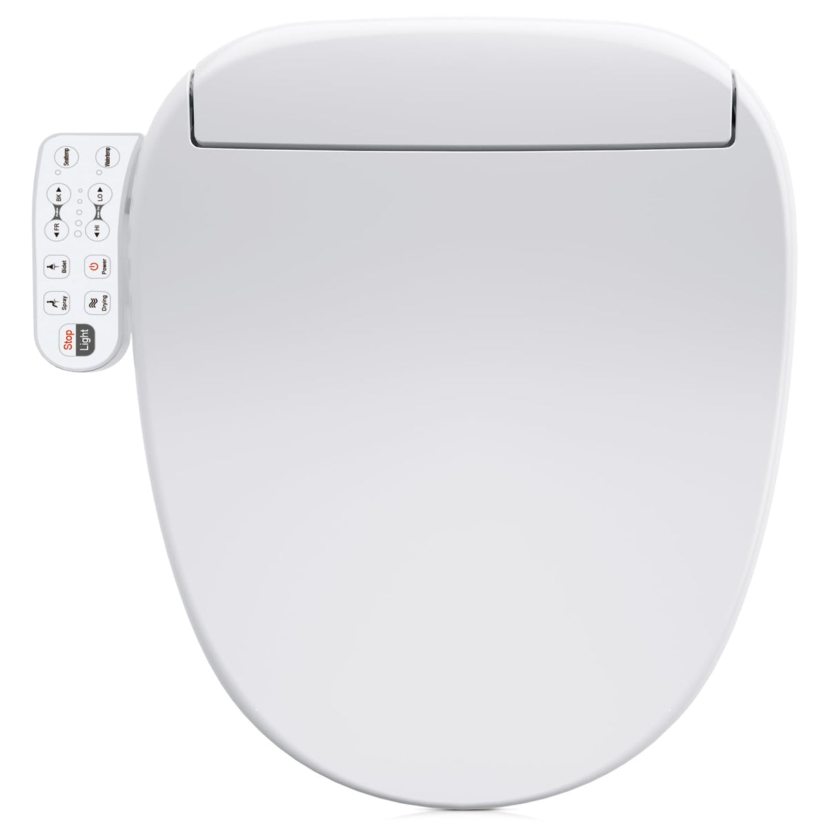 ZMJH 236D bidet seat shows warm water flow for a gentle cleanse