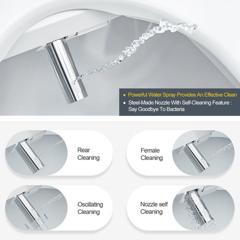 ZMJH A102S-W remote control enables easy adjustments during use.