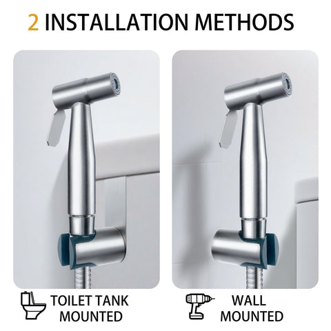 ZMYPPYA bidet attachment toilet hose for easy retrofitting.