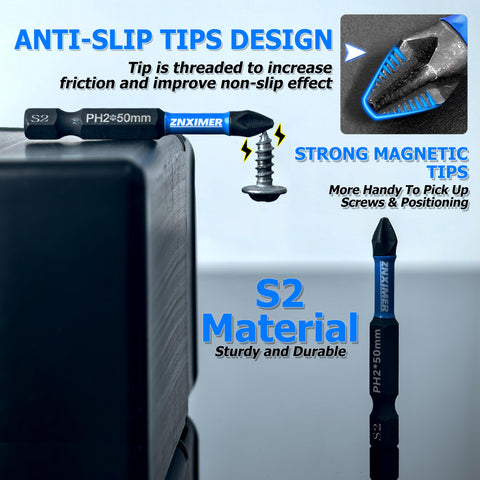 ZNXIMER anti-slip hex shank fits standard drills for DIY backsplash projects