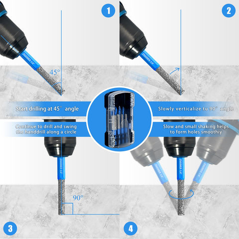 ZNXIMER includes portable storage case for organized tool storage