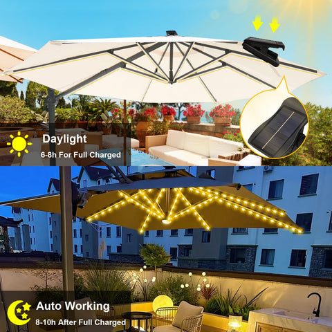 ZNYCYE outdoor lighting for beach, garden, or camping setups.