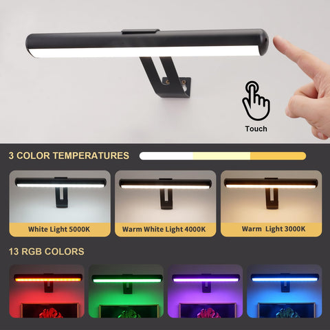 ZOCALOK picture light remote control use demonstrates easy lighting adjustments