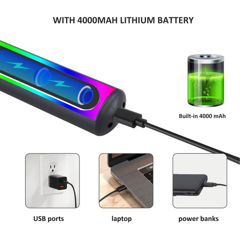 ZOCALOK picture light USB-C charging for flexible recharging