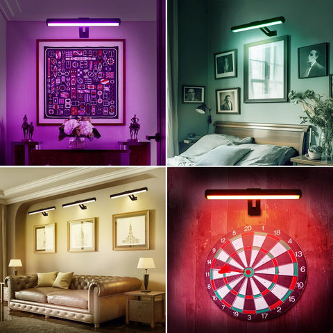 ZOCALOK picture light wall art display for versatile lighting