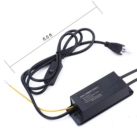 ZODZ 7KV neon power supply with on/off switch for easy control