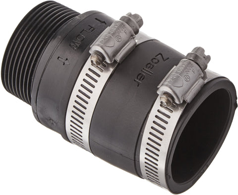 Zoeller check valve threaded discharge connection detail ensures easy installation.