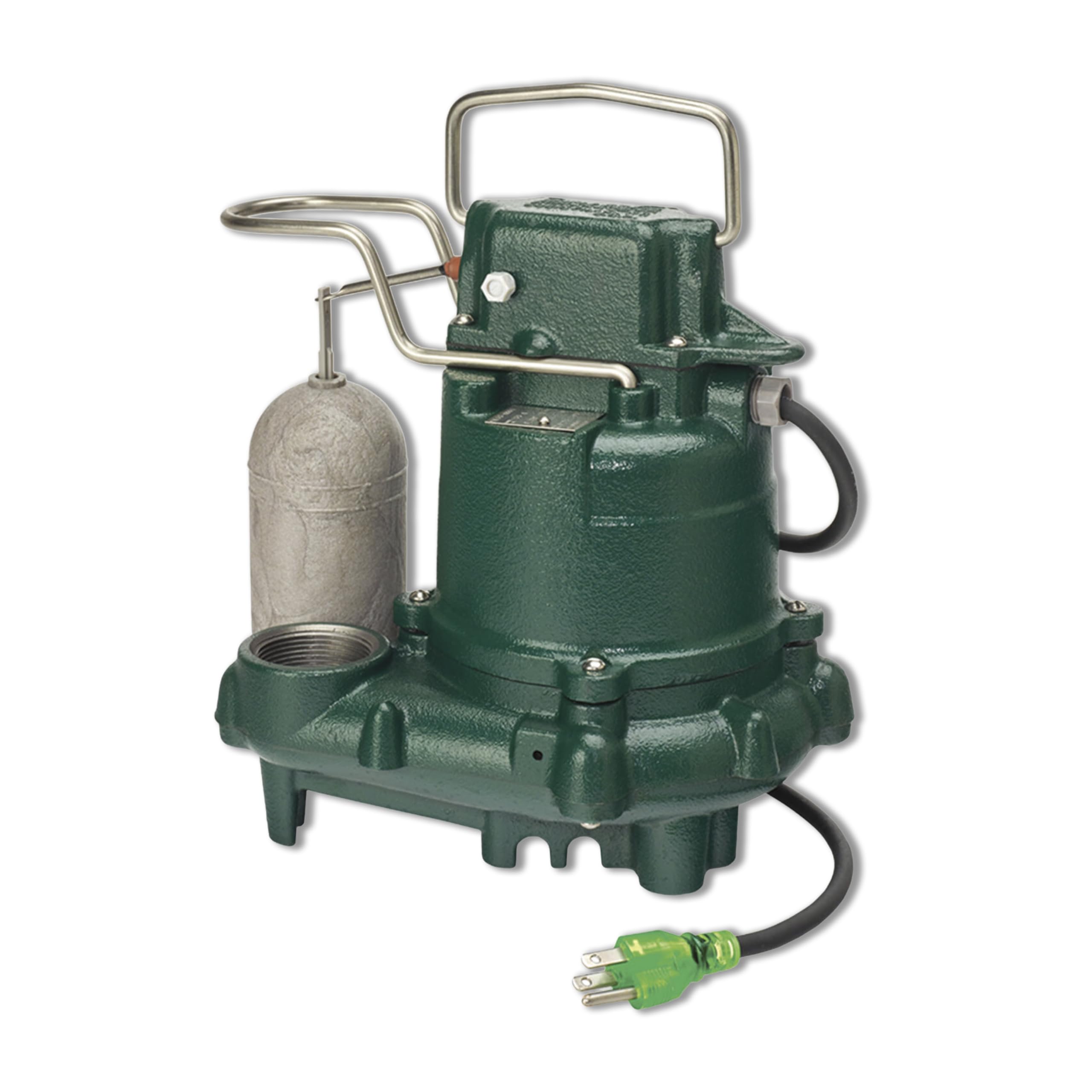 Zoeller M63 with LED power plug for quick power verification in basements