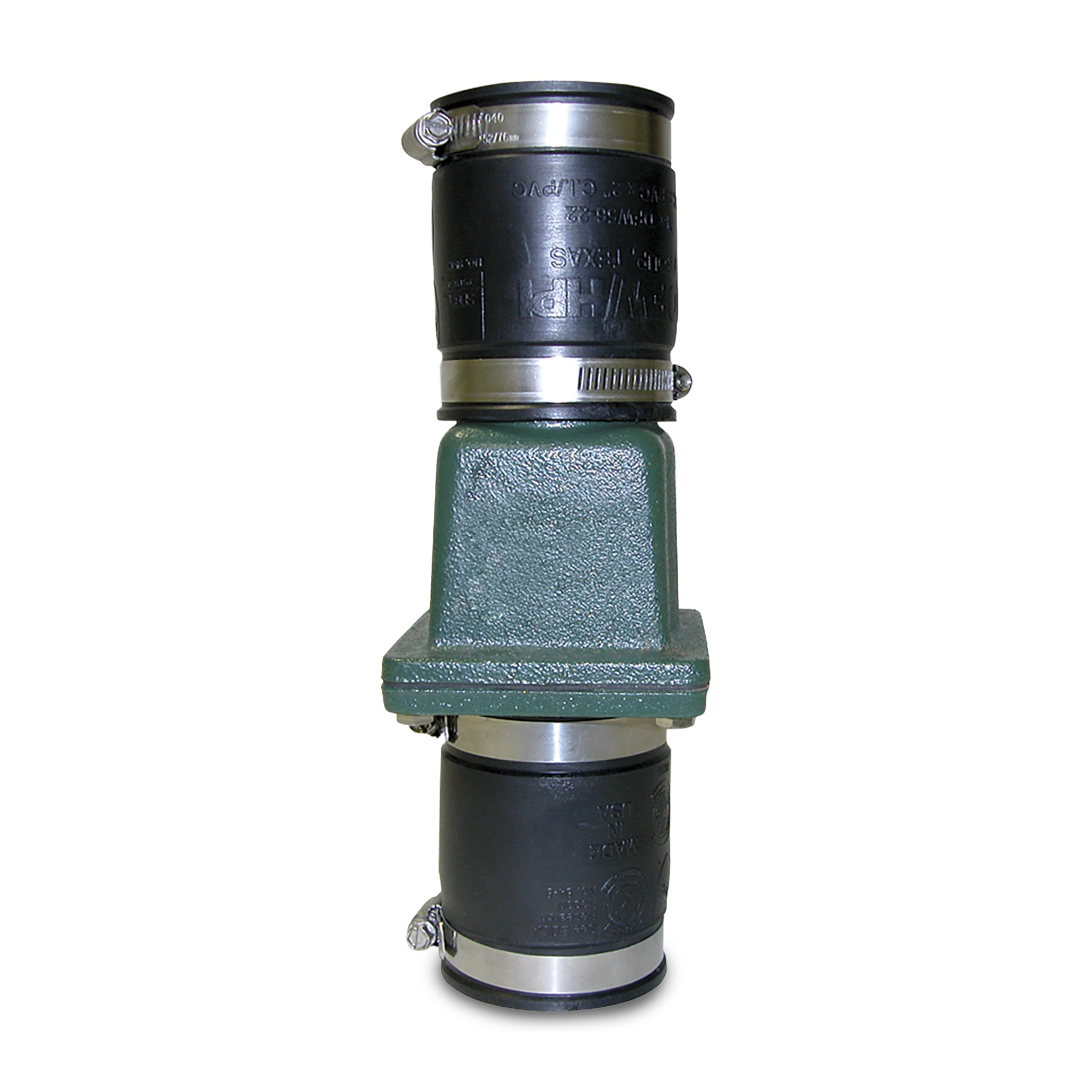 Zoeller UniCheck 2in cast-iron body for durable backflow prevention.