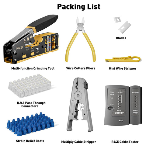 ZOERAX mini cable stripper for precise stripping in tight spaces