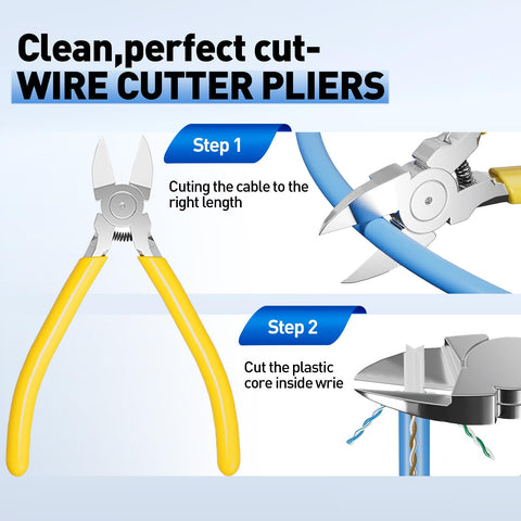 ZOERAX wire cutter delivers clean cuts for reliable terminations.