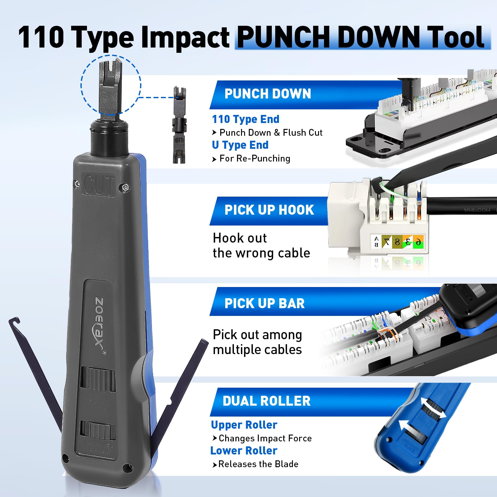 ZOERAX wire tracker locates opens quickly for faster troubleshooting.