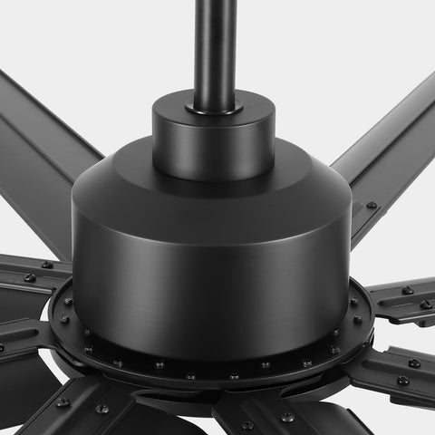ZOEYON eight reversible blades provide flexible airflow options.